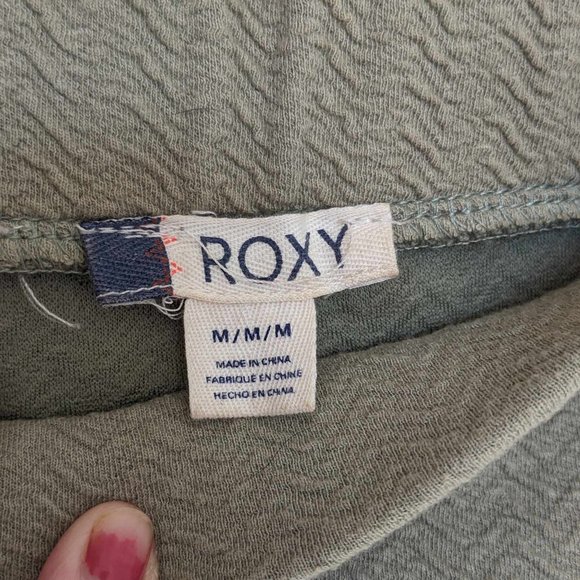 Roxy Light Olive Green Midi Skirt. M - Picture 5 of 6